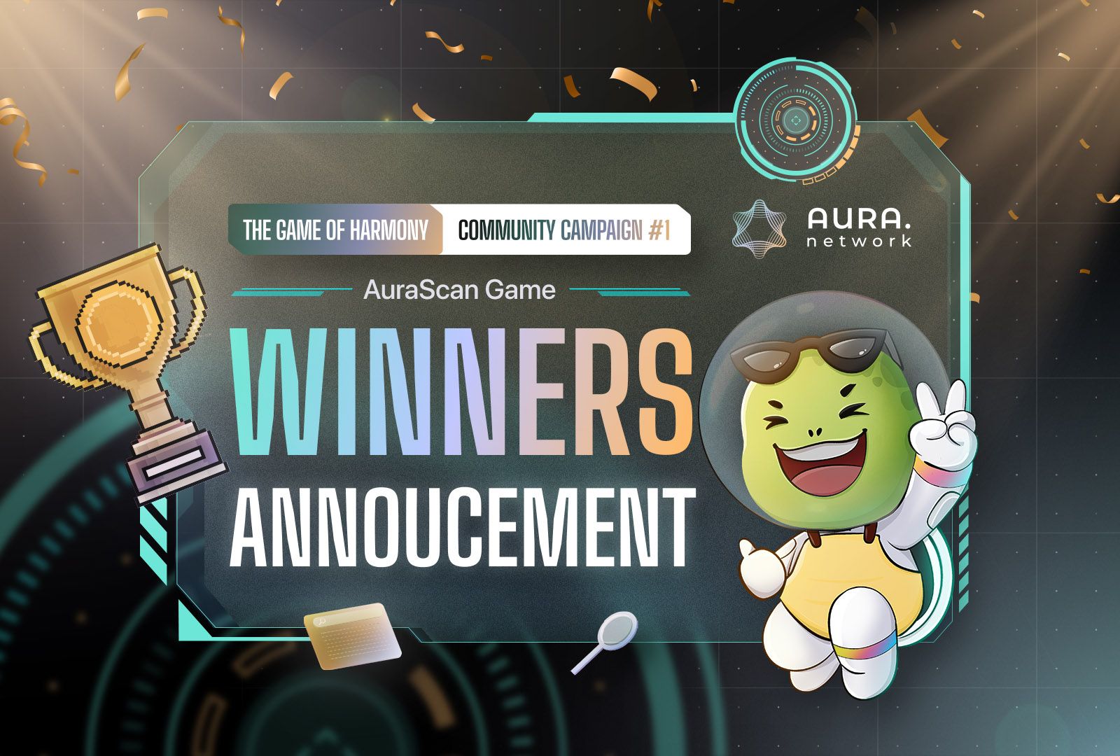 AuraScan Game Winners Announcement