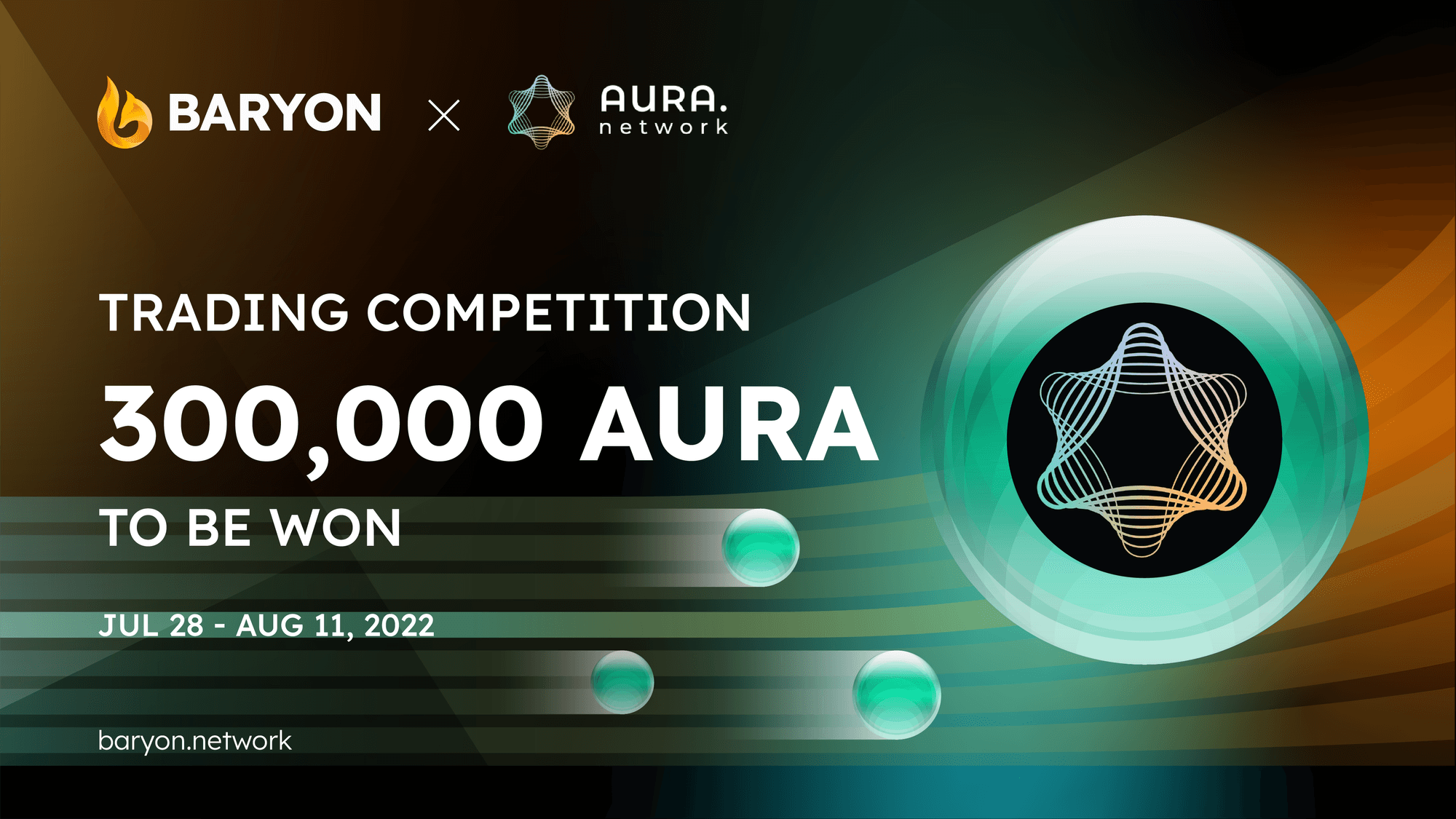 Aura Network Trading Competition - Time to trade & earn up to 300,000 AURA