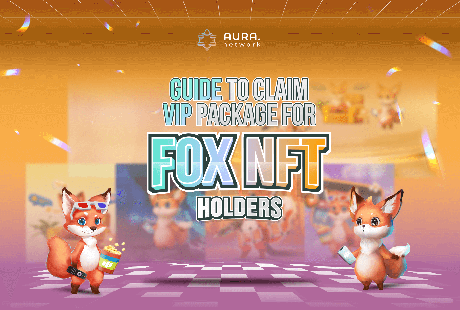 Guide to claim VIP package for FOX NFT holders