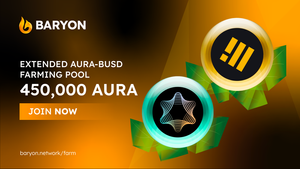 Tutorial: How to farm AURA tokens on Baryon Network