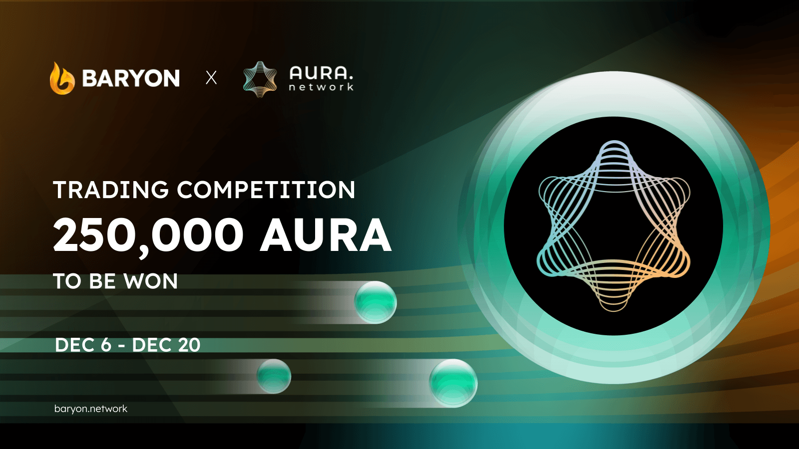 Aura Network Trading Competition 2.0 - Trade & Earn up to 250,000 AURA